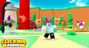 codigos para roblox clicking legends